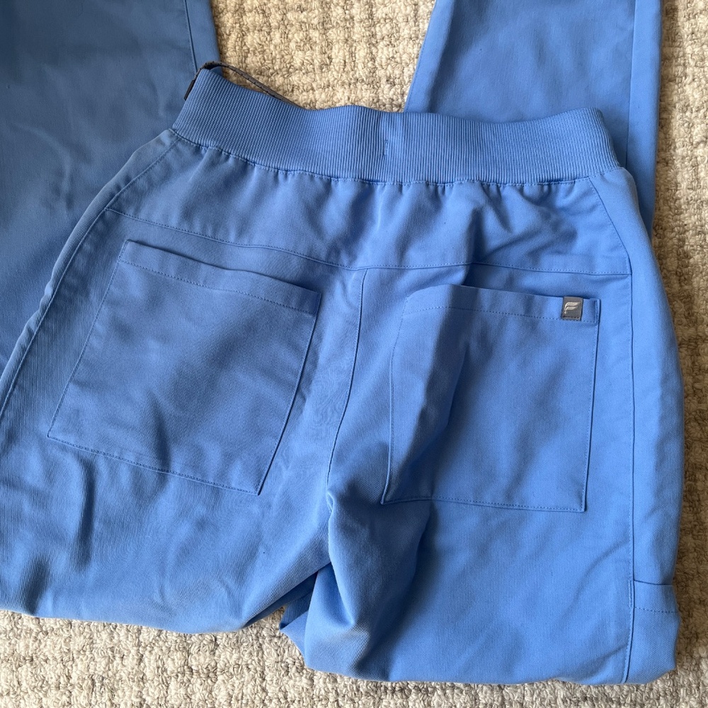 Ciel blue scrub pants size XS - Picture 3 of 3